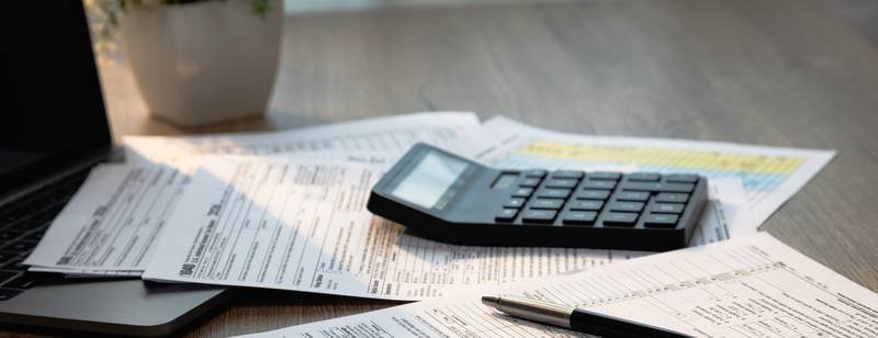 Calculadora sobre formularios y documentos tributarios